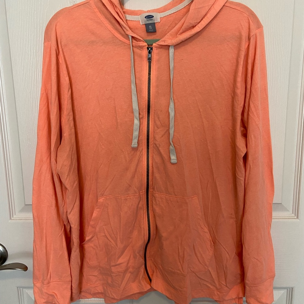 Lightweight zip up hoodie